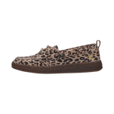 Leder Slip on animal print
