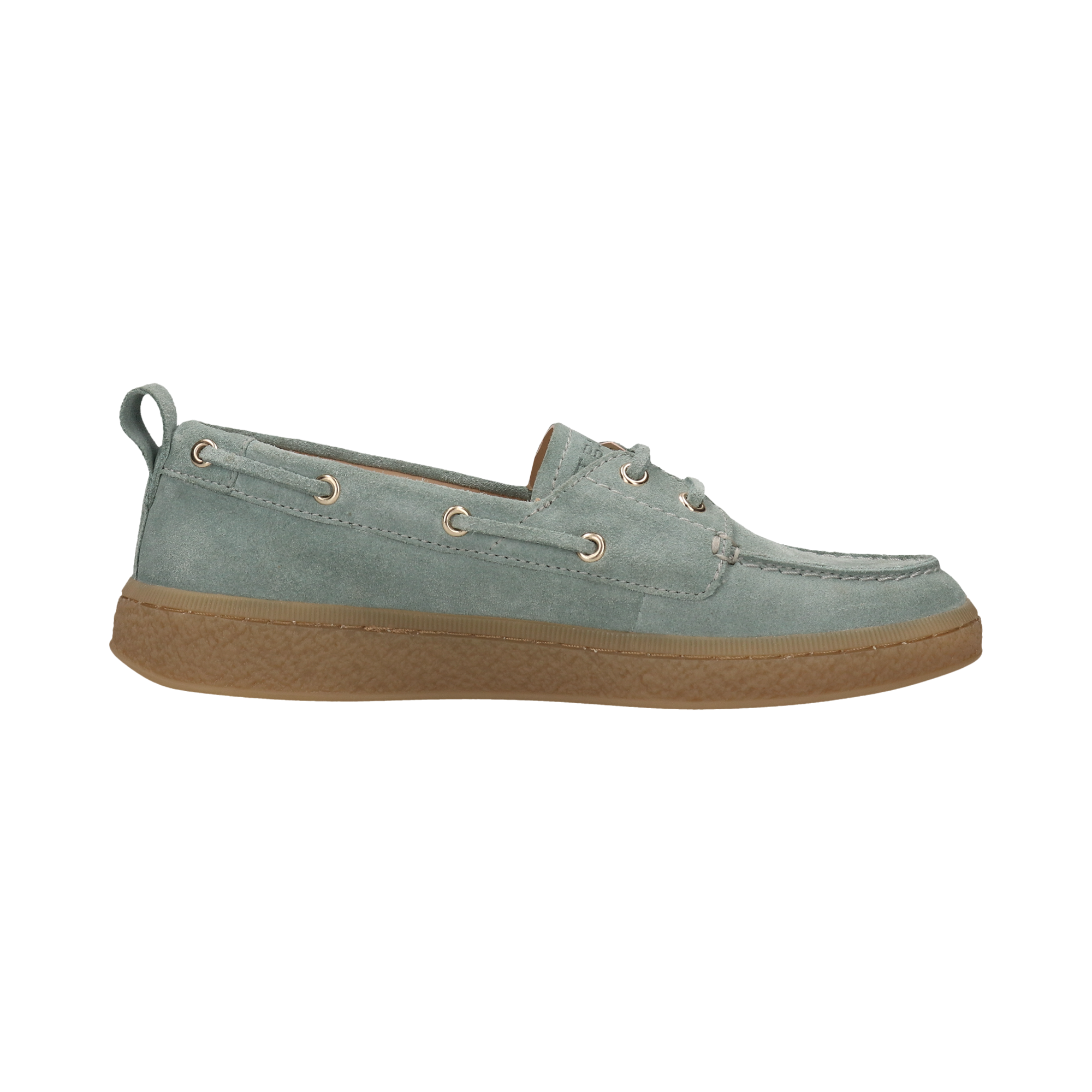 Leder Slip on hellgrün