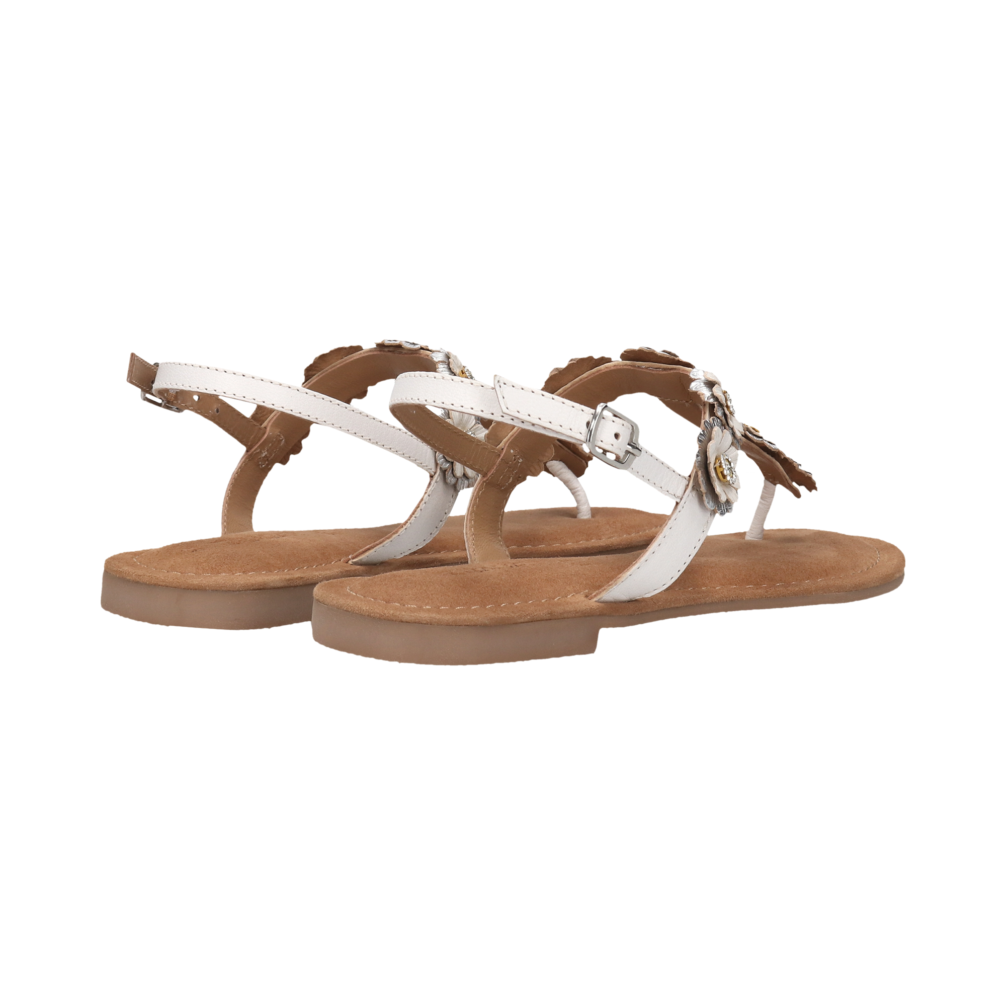 Leather Sandal white