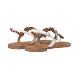Leather Sandal white