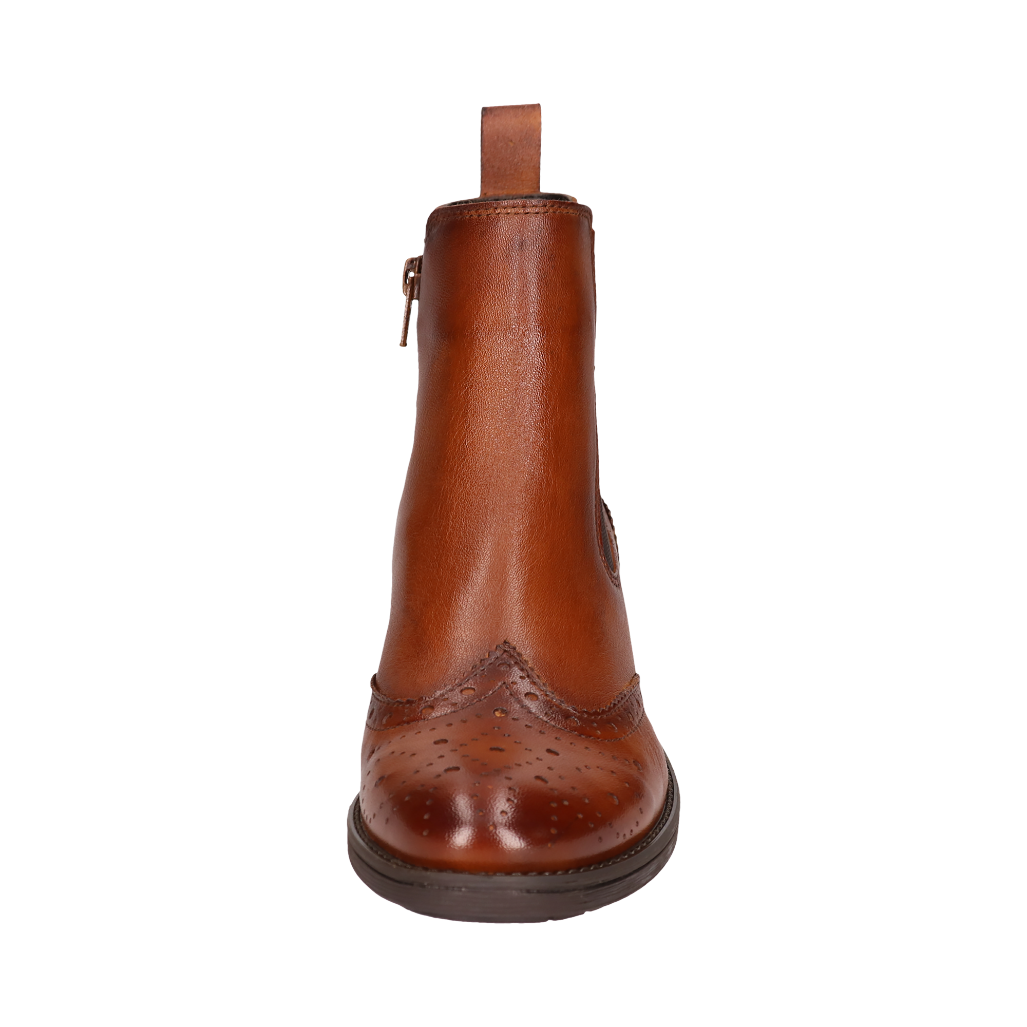 Leder Chelsea cognac