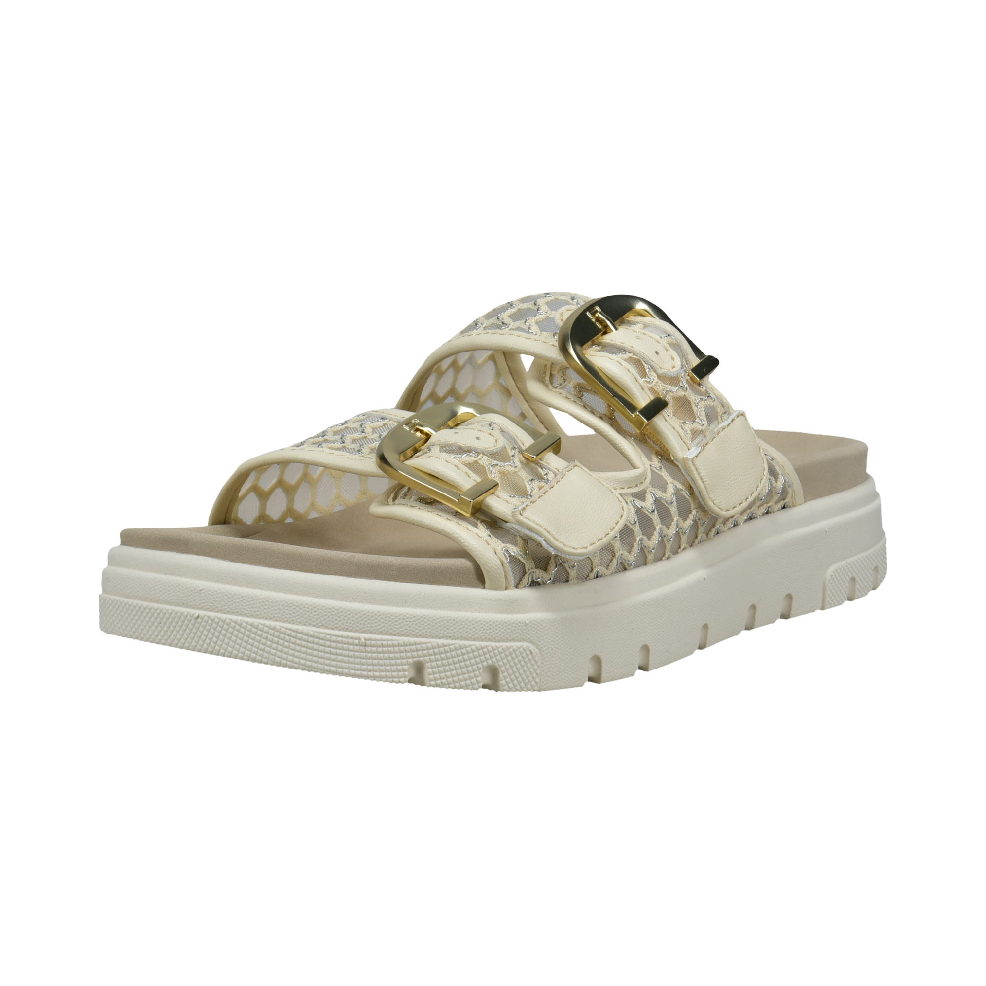 Pantoletten beige