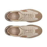 Leder Sneaker beige