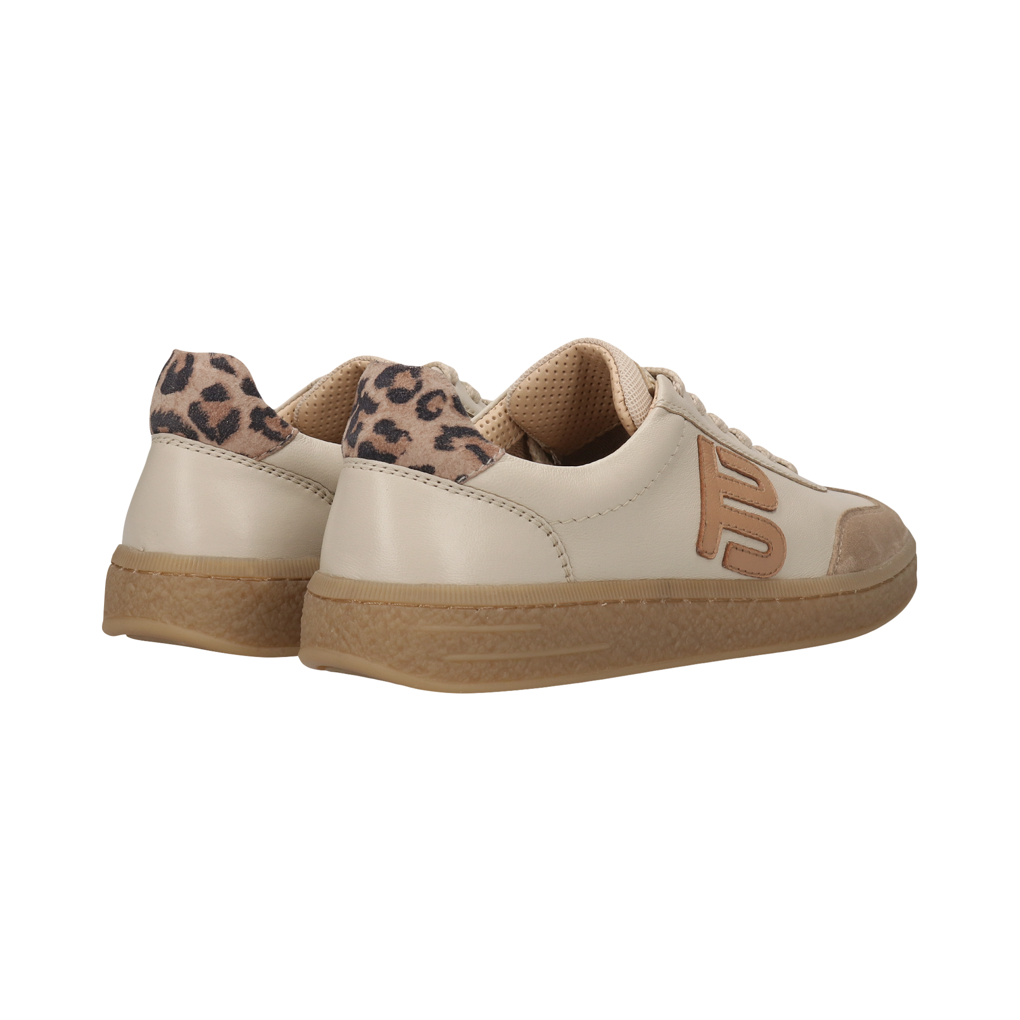 Leder Sneaker beige