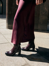 Stiefeletten bordo