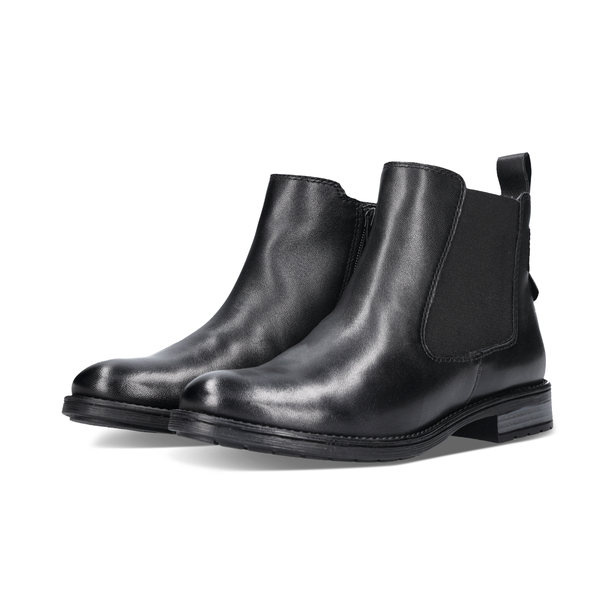 Leder Chelsea schwarz