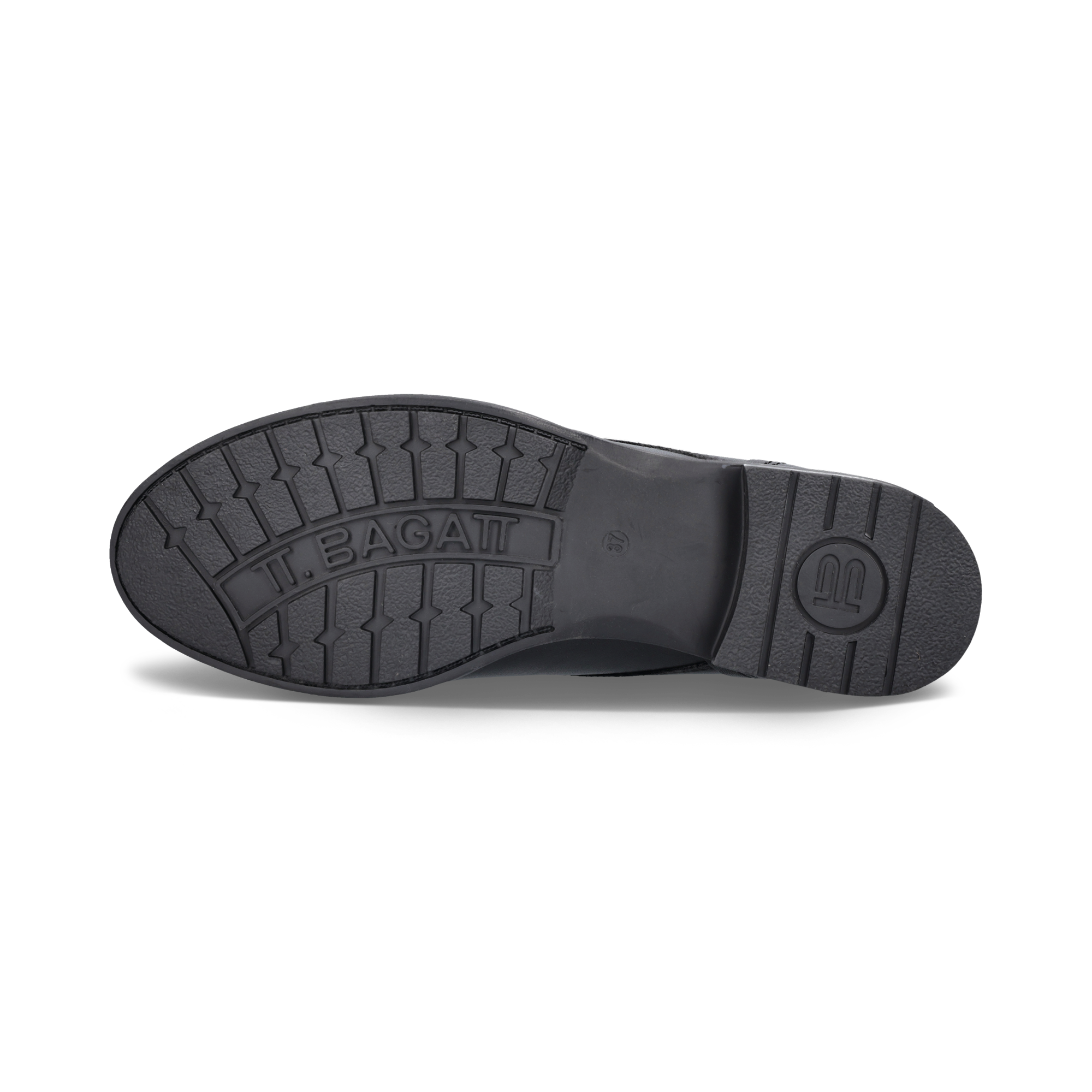 Leder Schnürstiefel schwarz