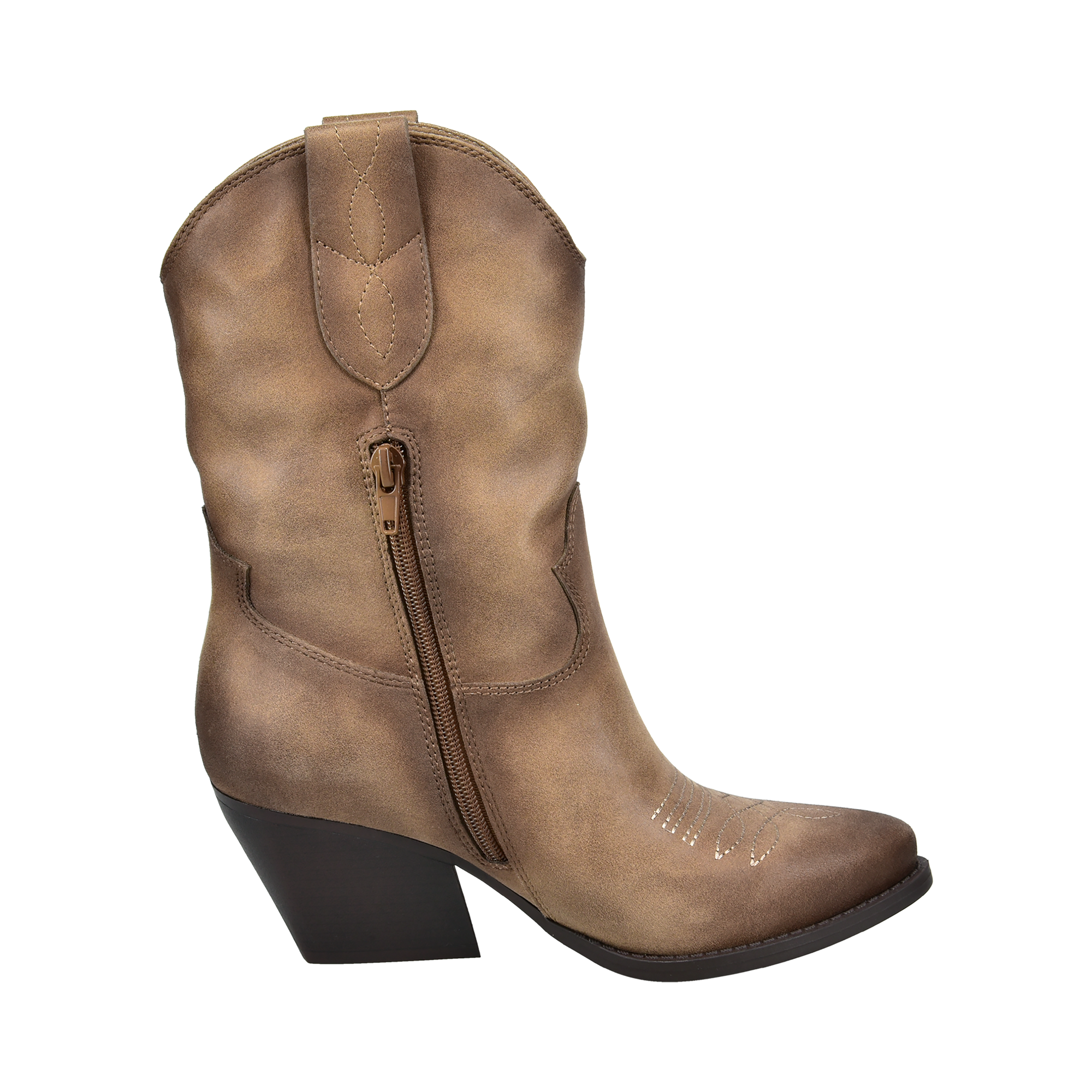 Stiefeletten Beige