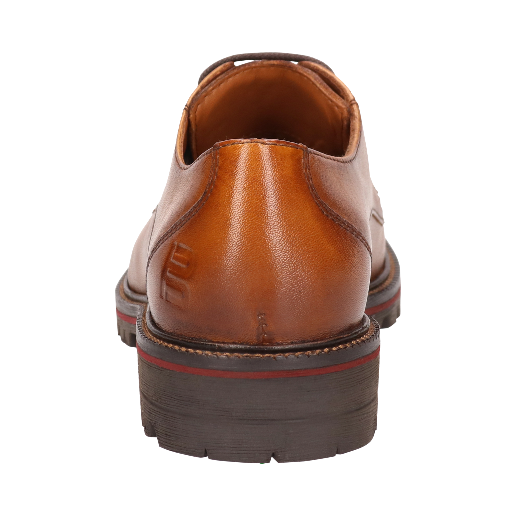 Leather Lace-ups cognac