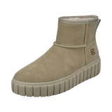 Leather Ankle Boots beige