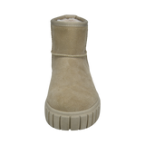 Leather Ankle Boots beige