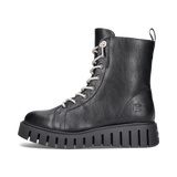 Lace-up Boots black