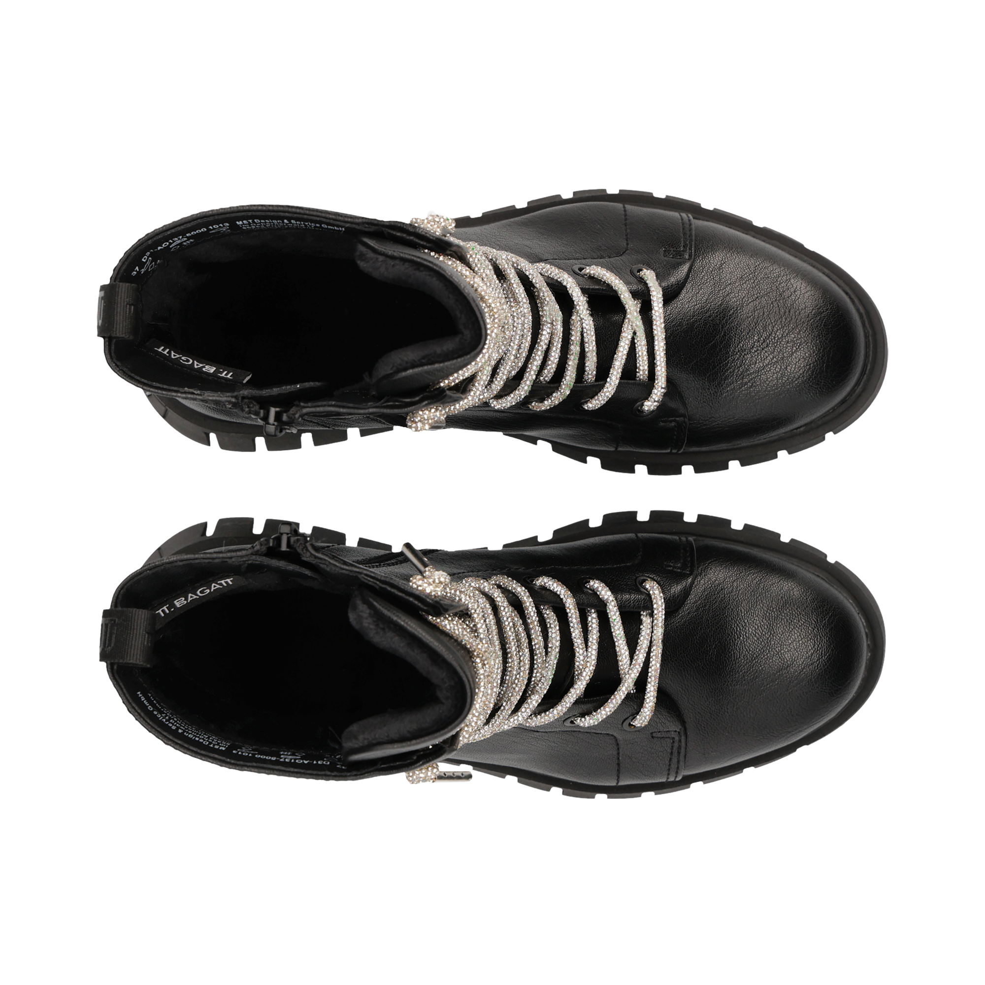 Schnürstiefel schwarz