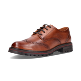 Leather Lace Shoe cognac
