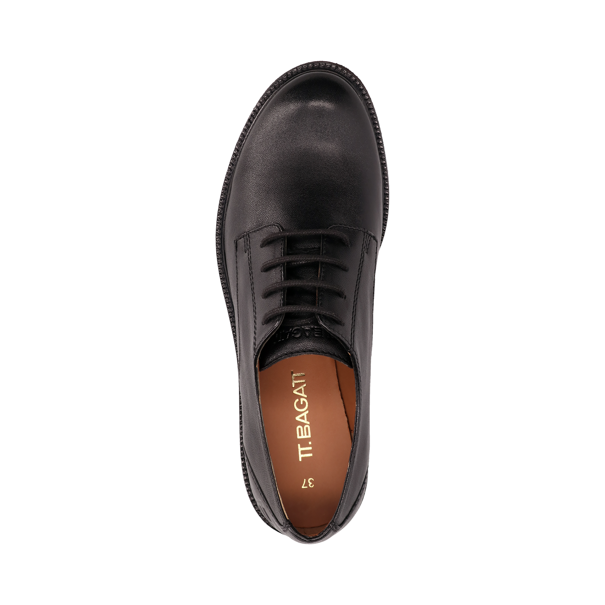 Leather Lace-ups black