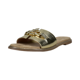 Pantoletten gold