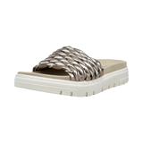 Pantoletten metallic