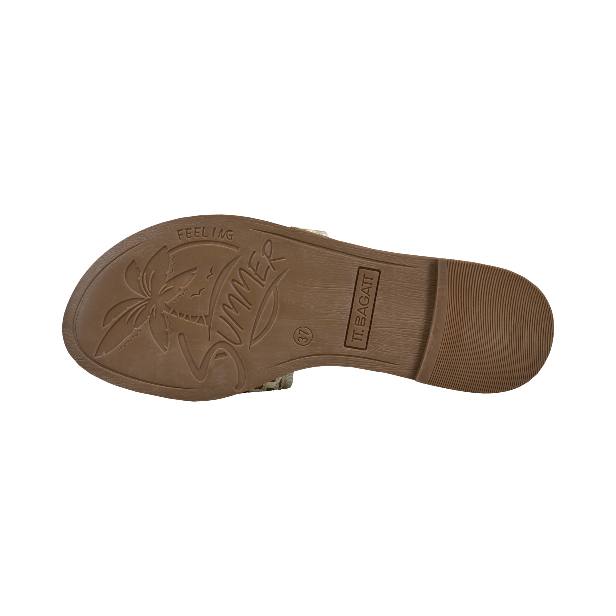 Pantoletten beige