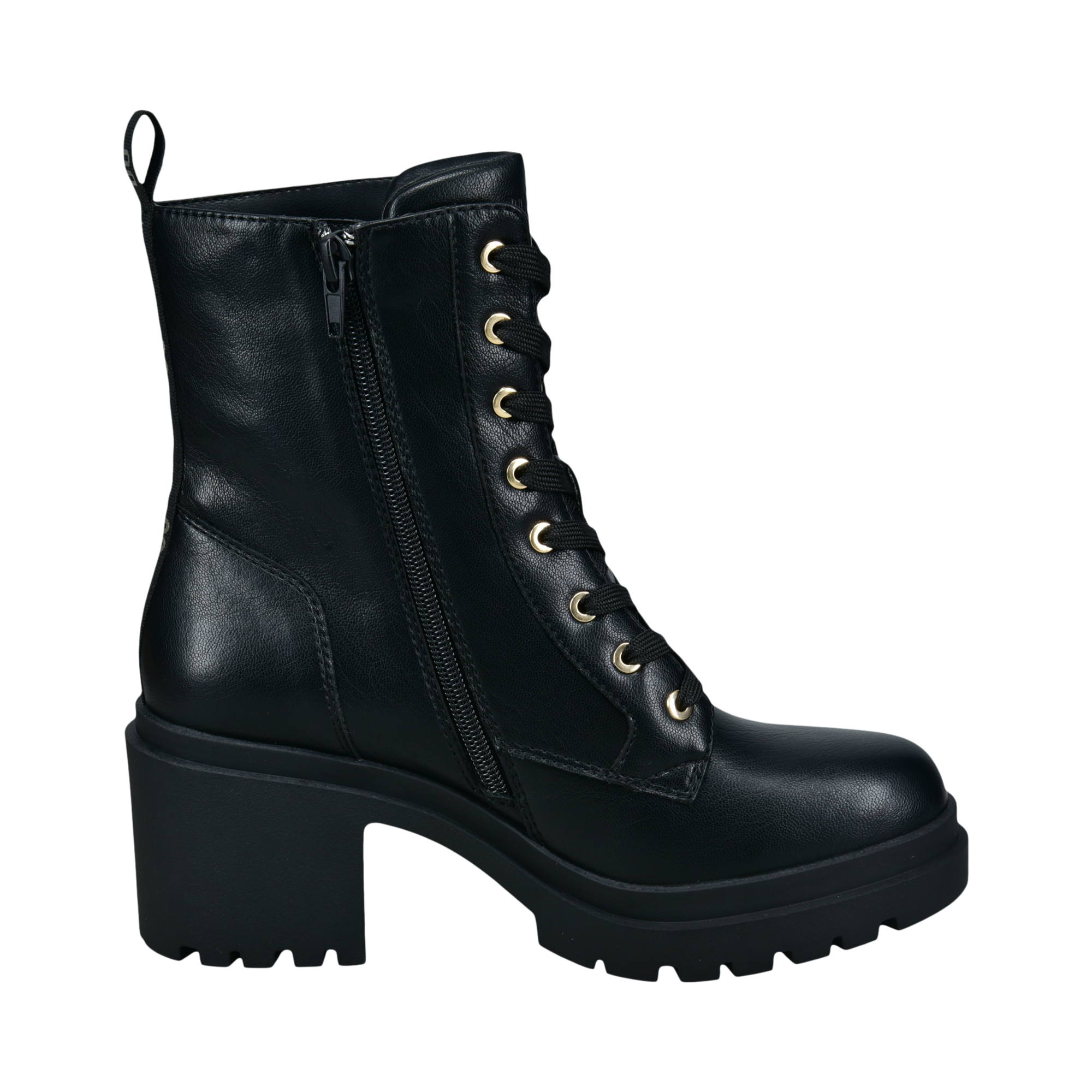 Lace-up Boots black