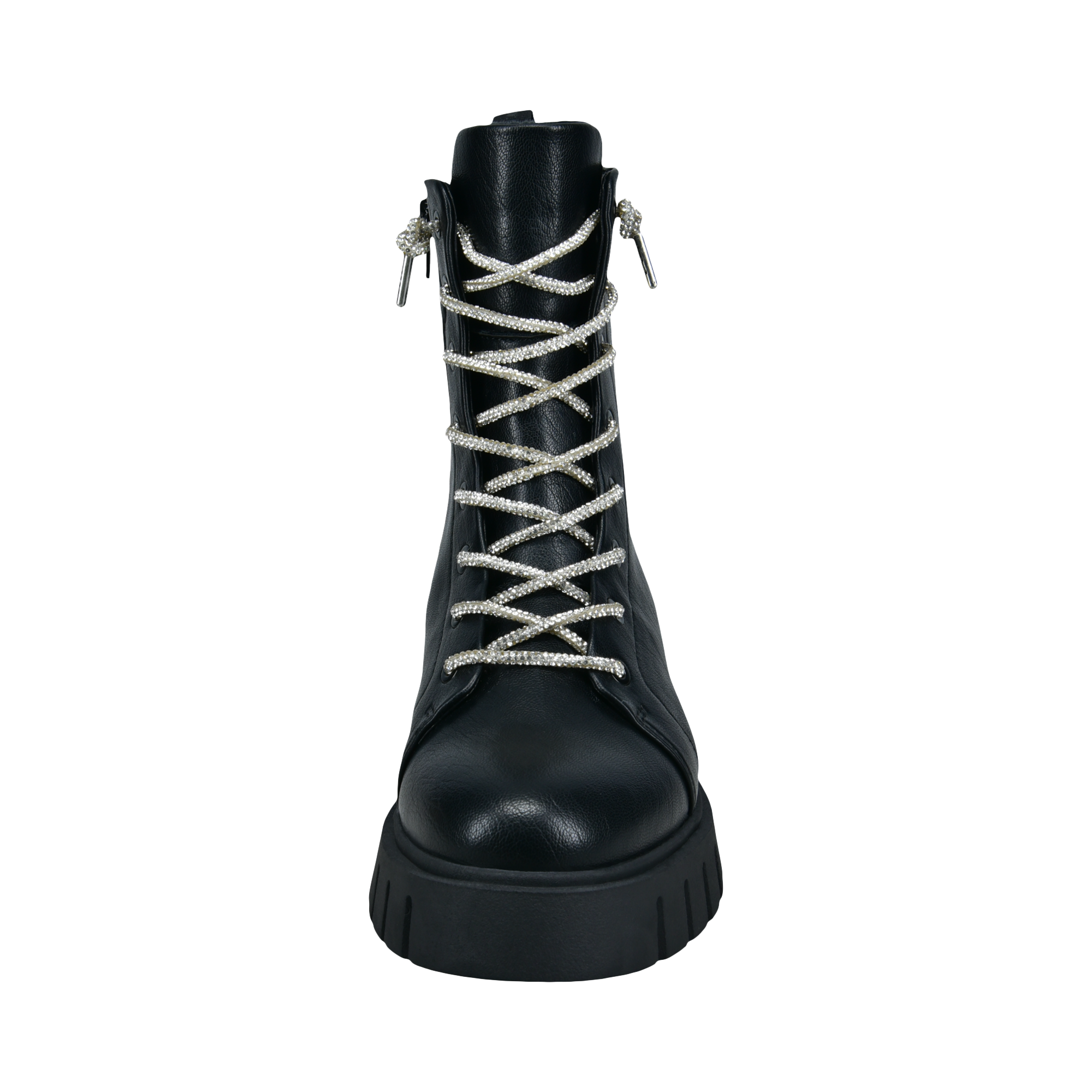 Lace-up Boots black