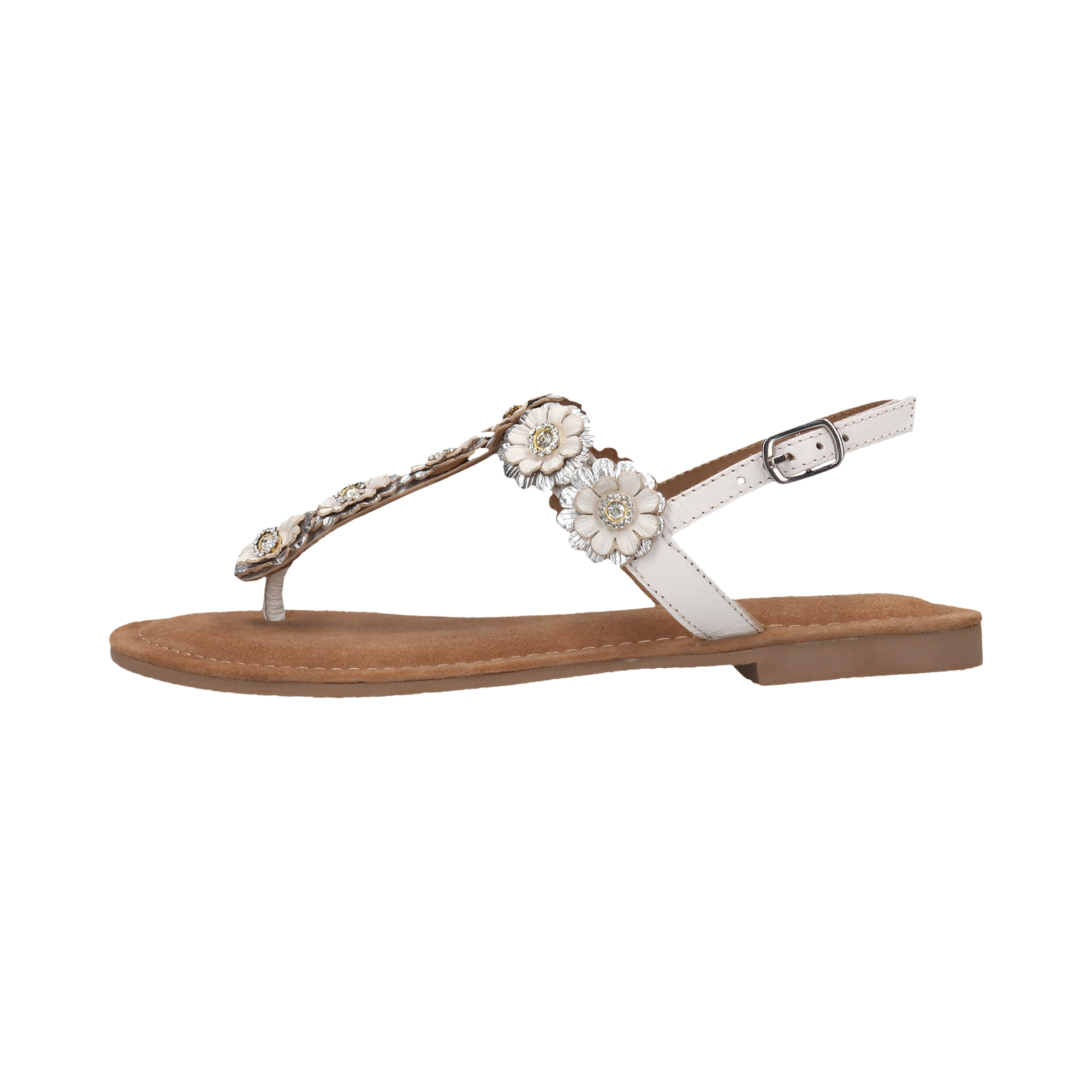 Leather Sandal white