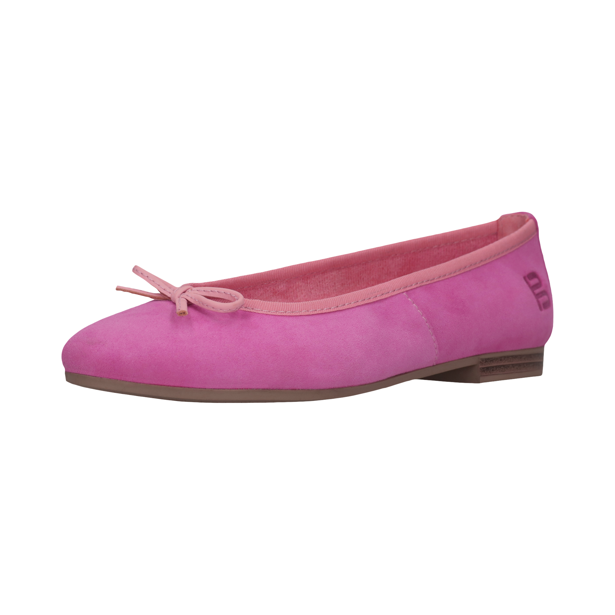 Leather Ballerina pink