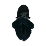 Leather Ankle Boots black