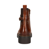 Leather Ankle Boots cognac