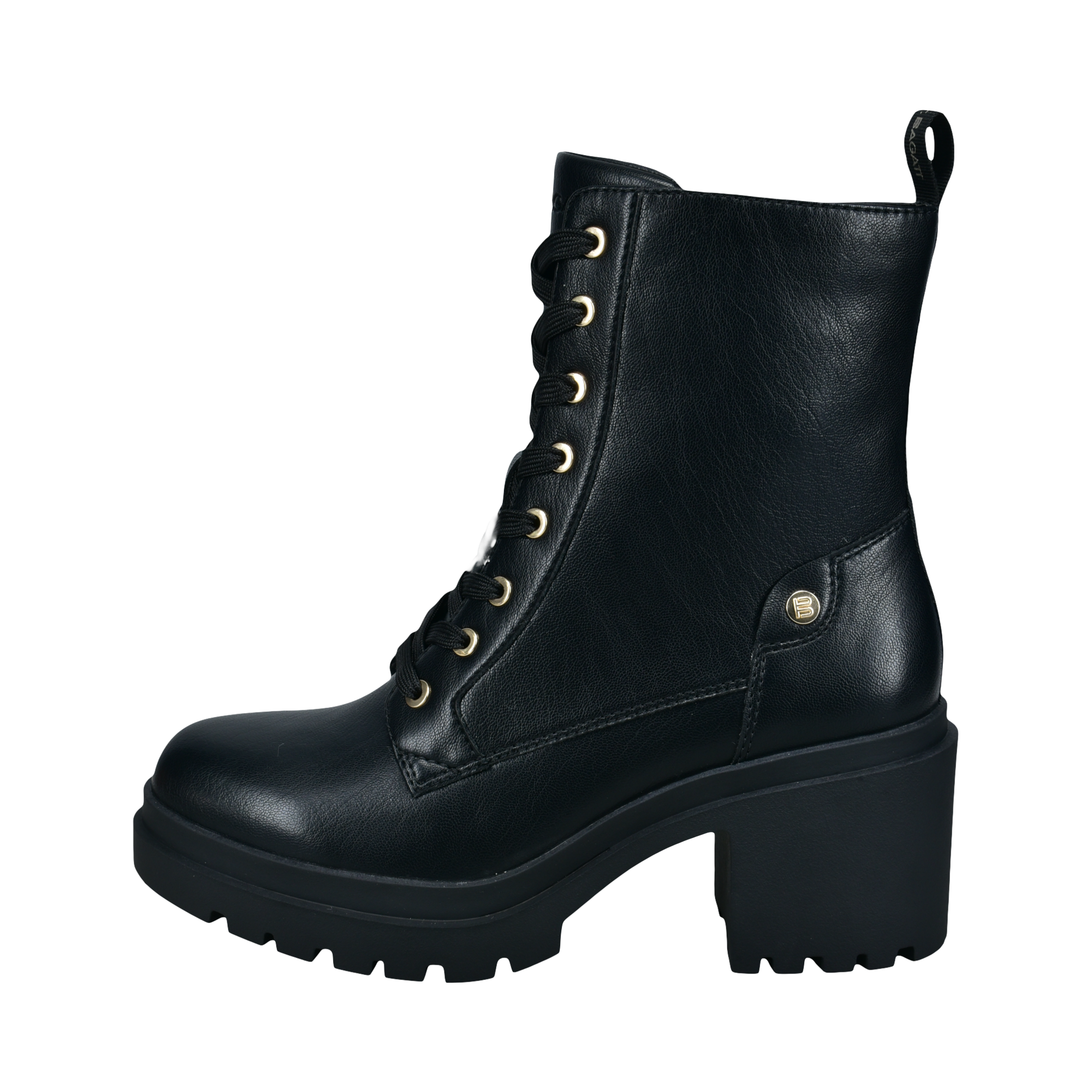 Lace-up Boots black