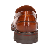 Leder Loafers cognac