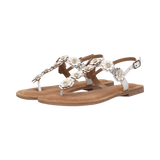 Leather Sandal white