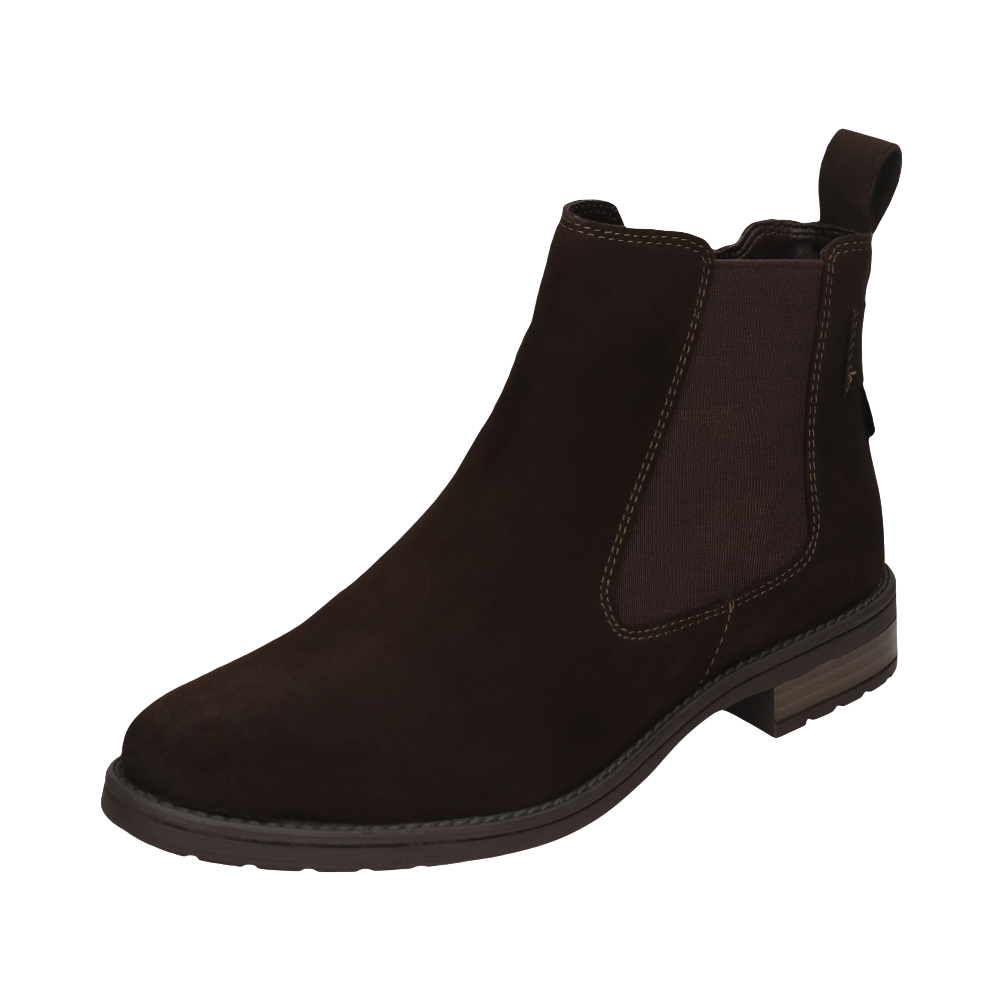 Leather Chelsea dark brown