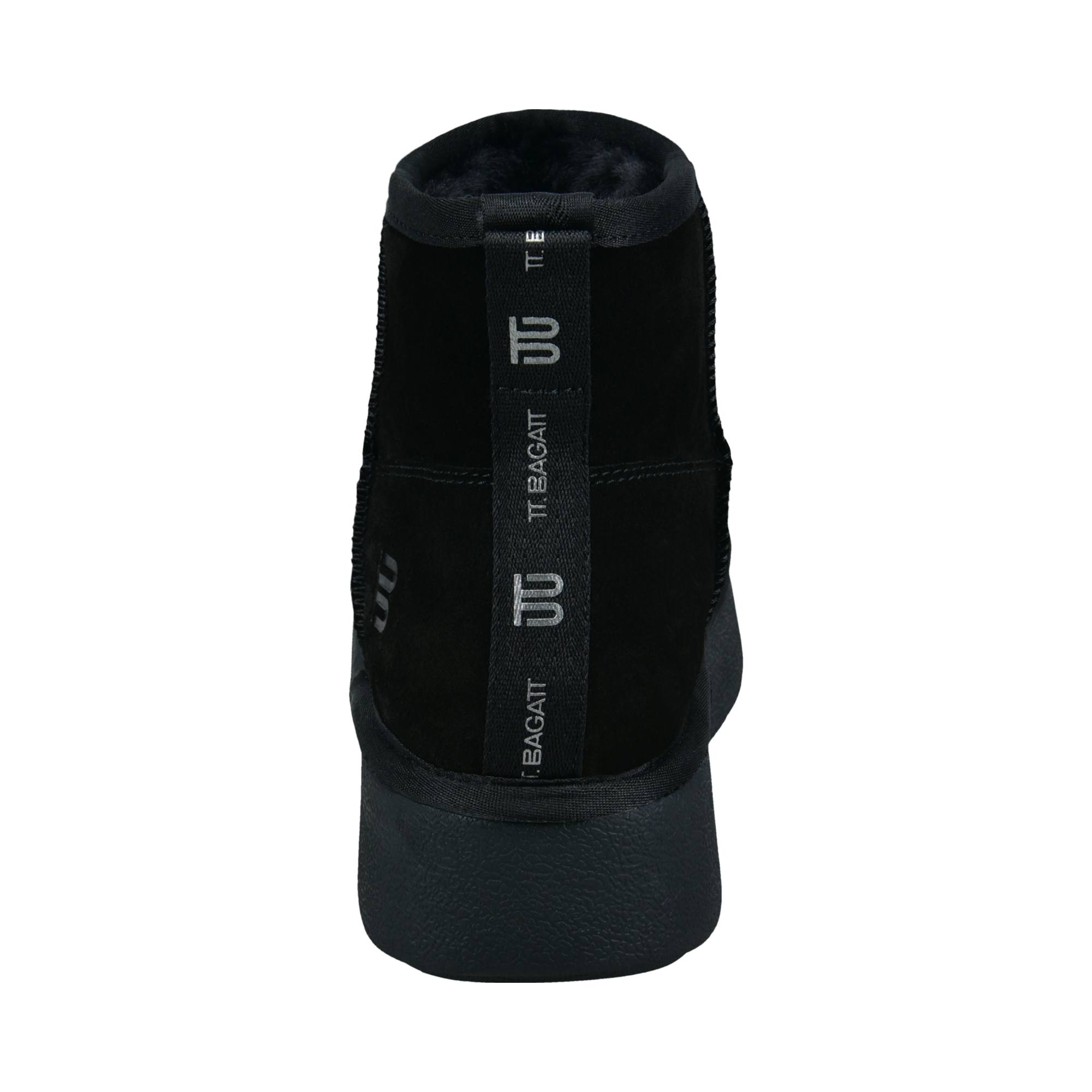 Leather Ankle Boots black