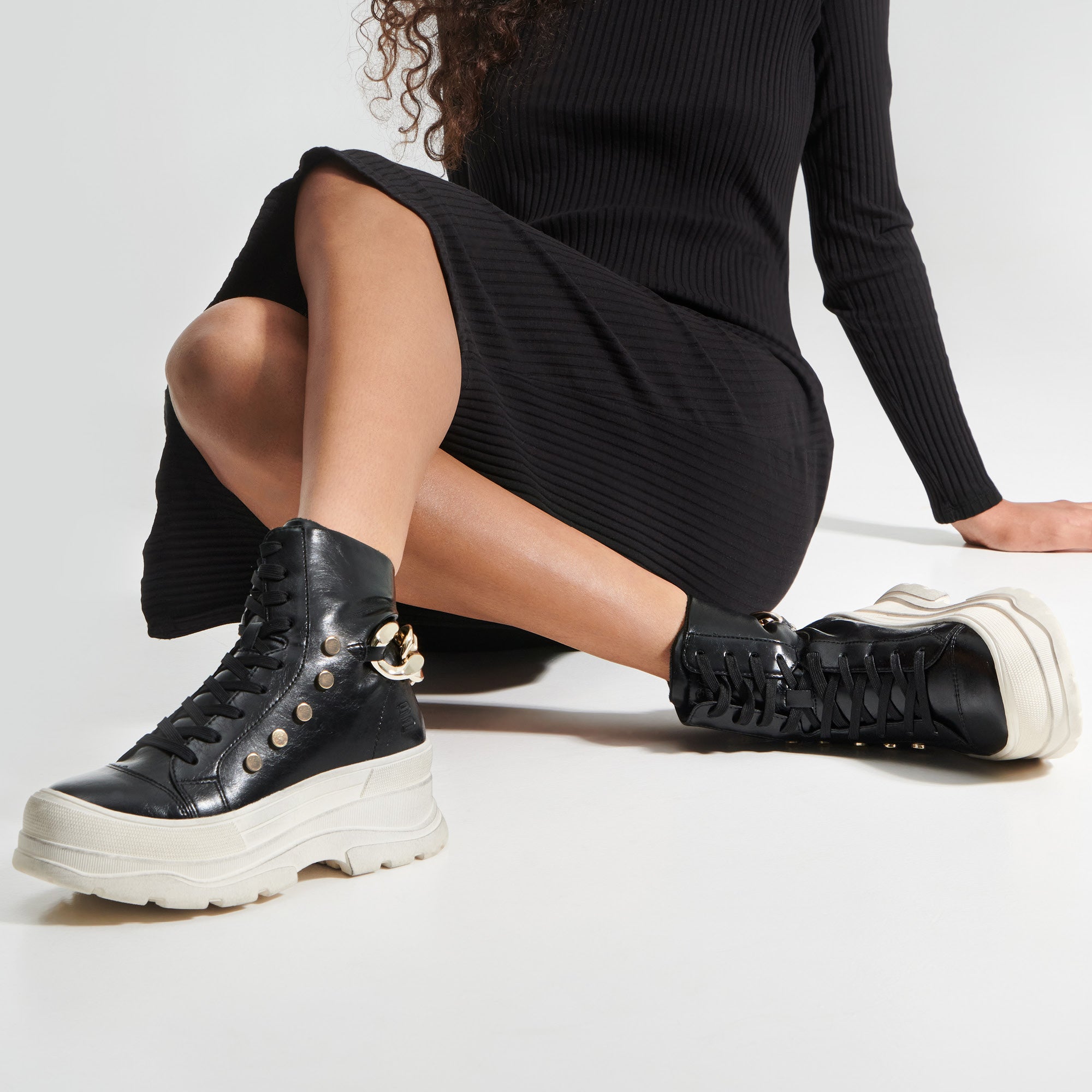 Sneaker on sale boots womens