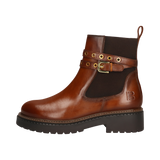 Leather Ankle Boots cognac