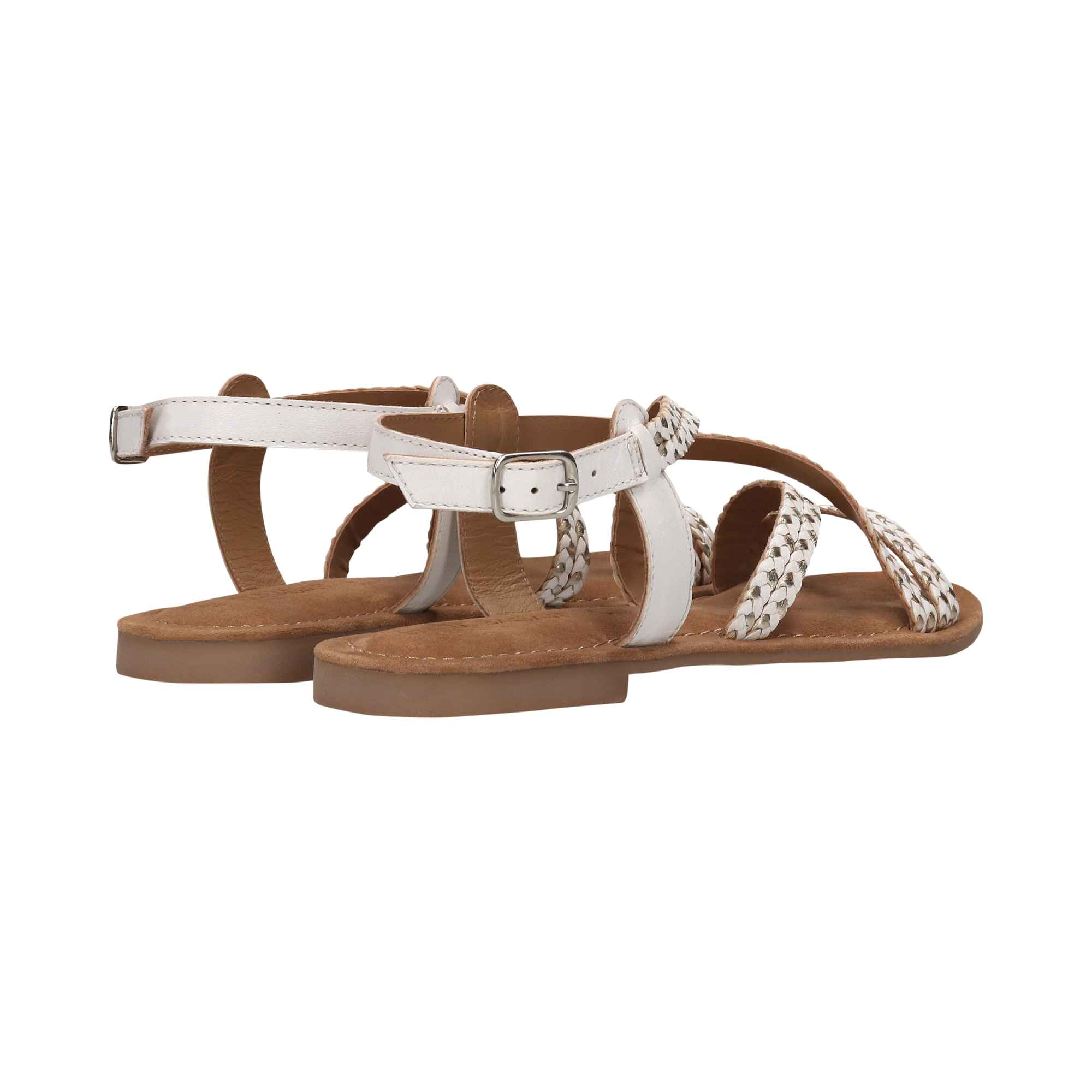 Leather Sandal white