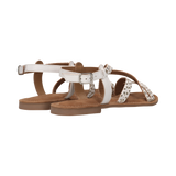 Leather Sandal white