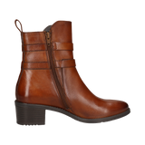Leather Ankle Boots cognac