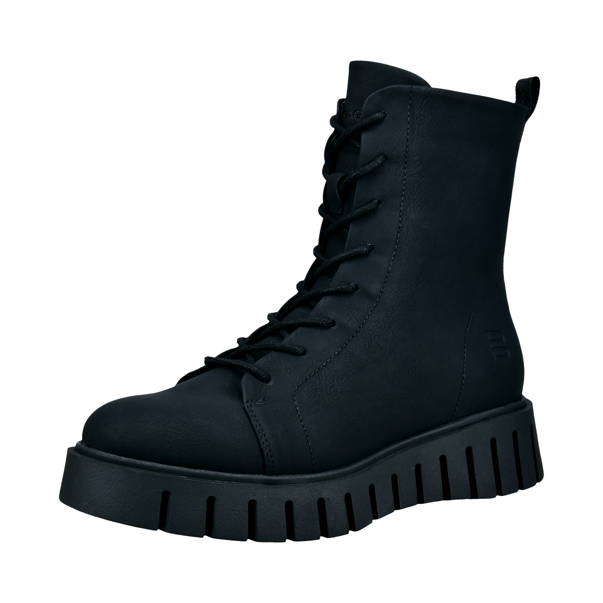 Lace-up Boots black