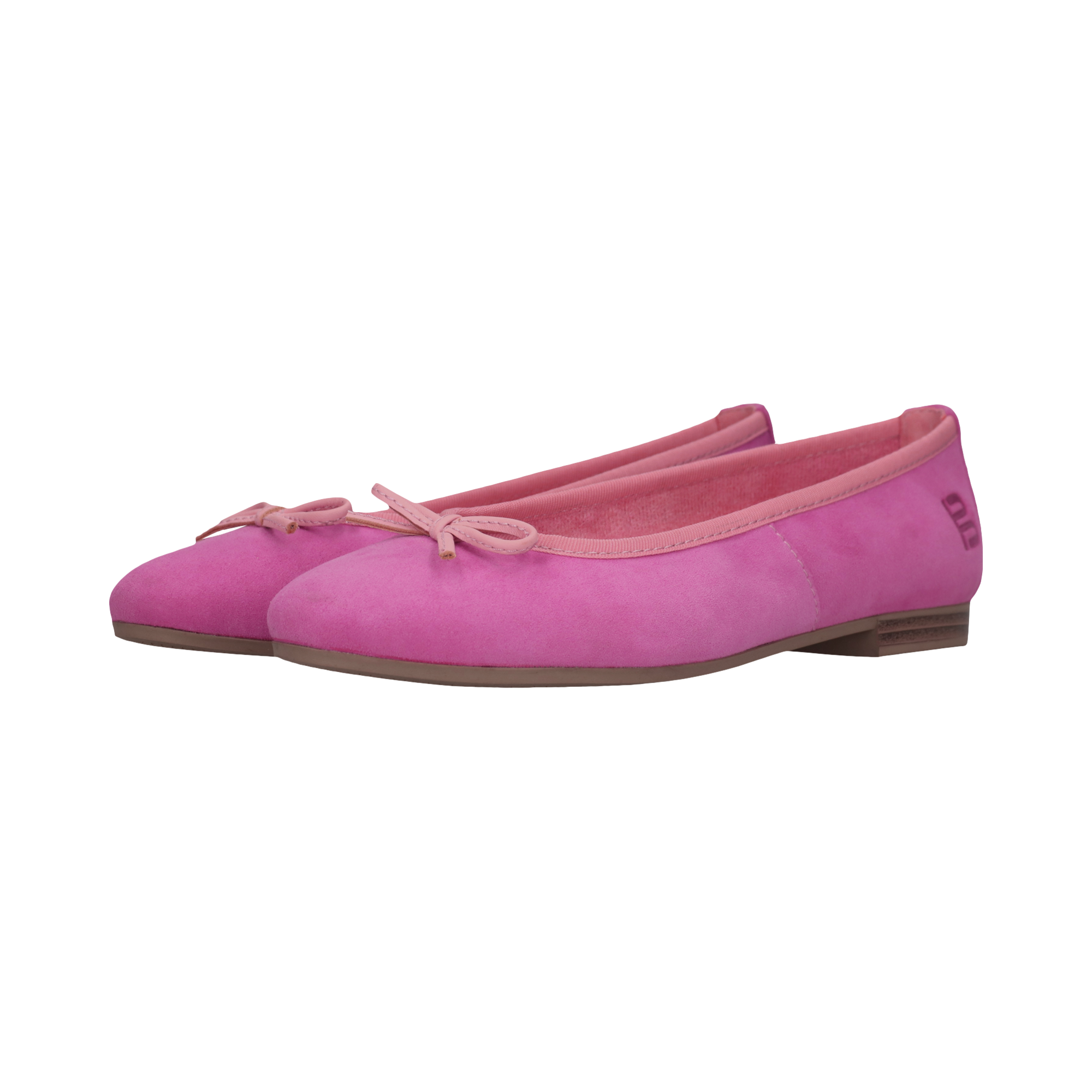 Leather Ballerina pink