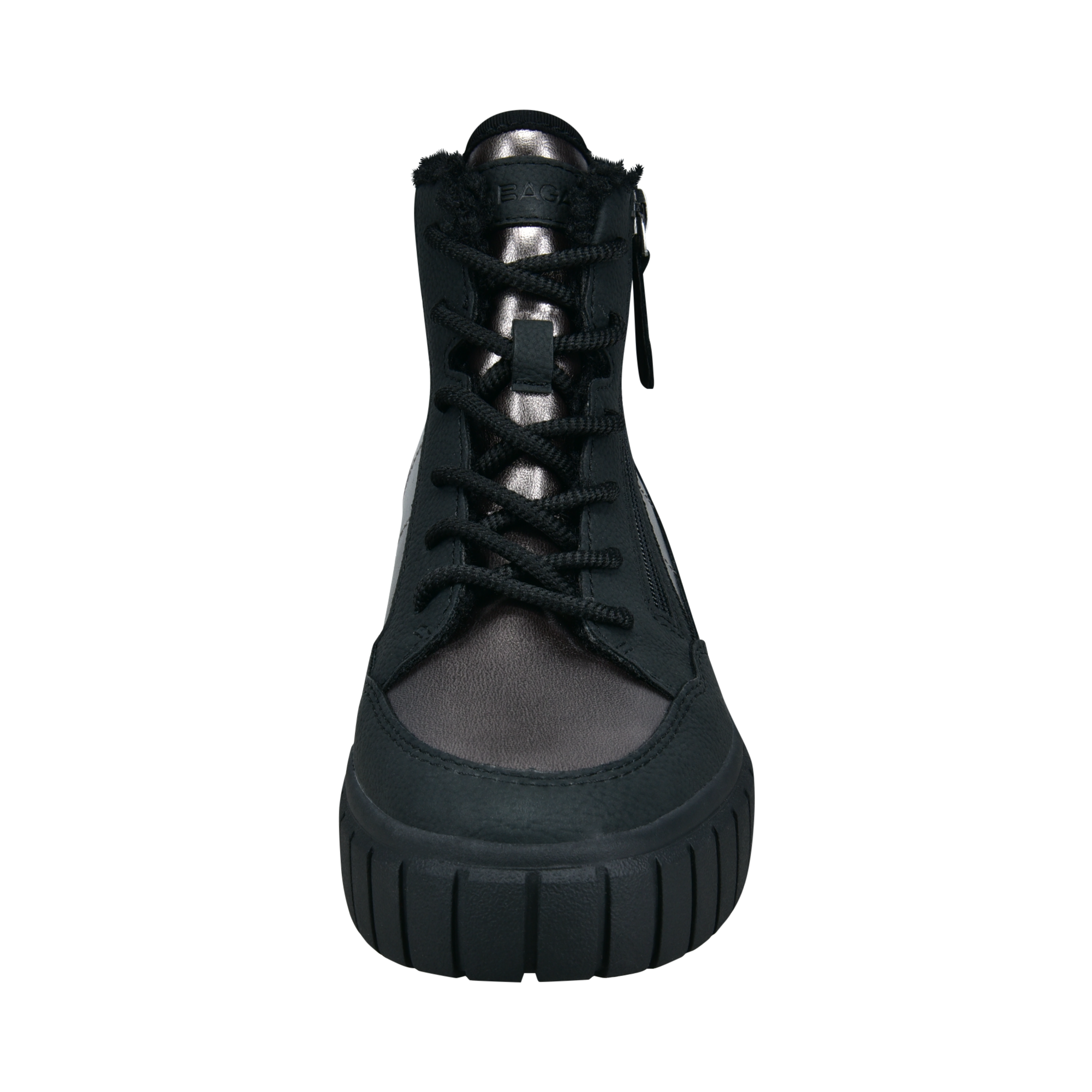 Lace-up Boots black