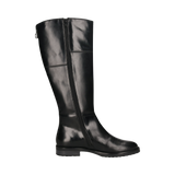 Leather Knee Boot black