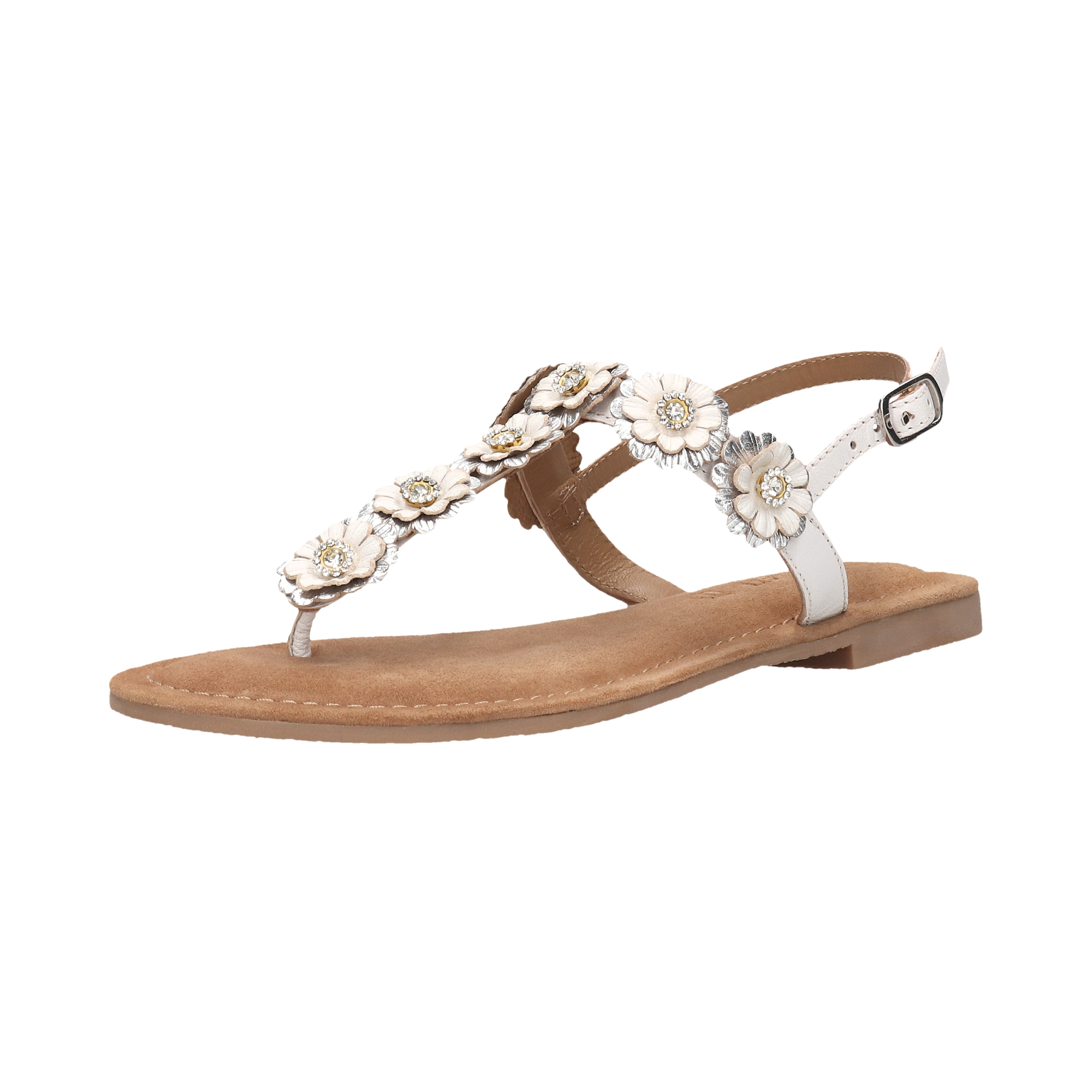 Leather Sandal white