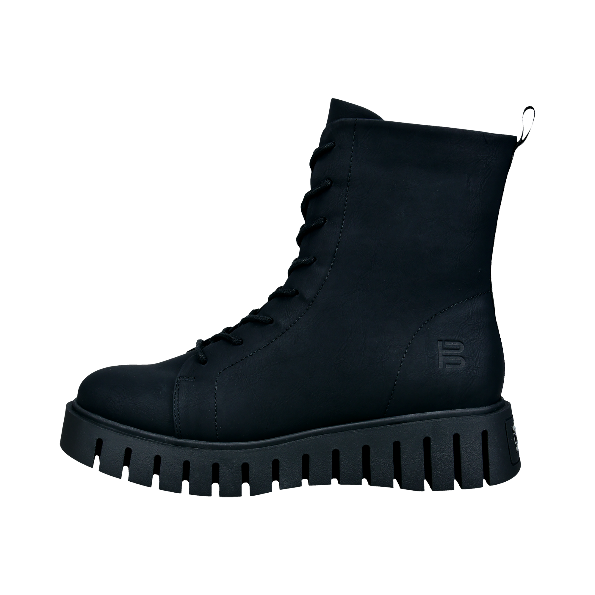 Lace-up Boots black