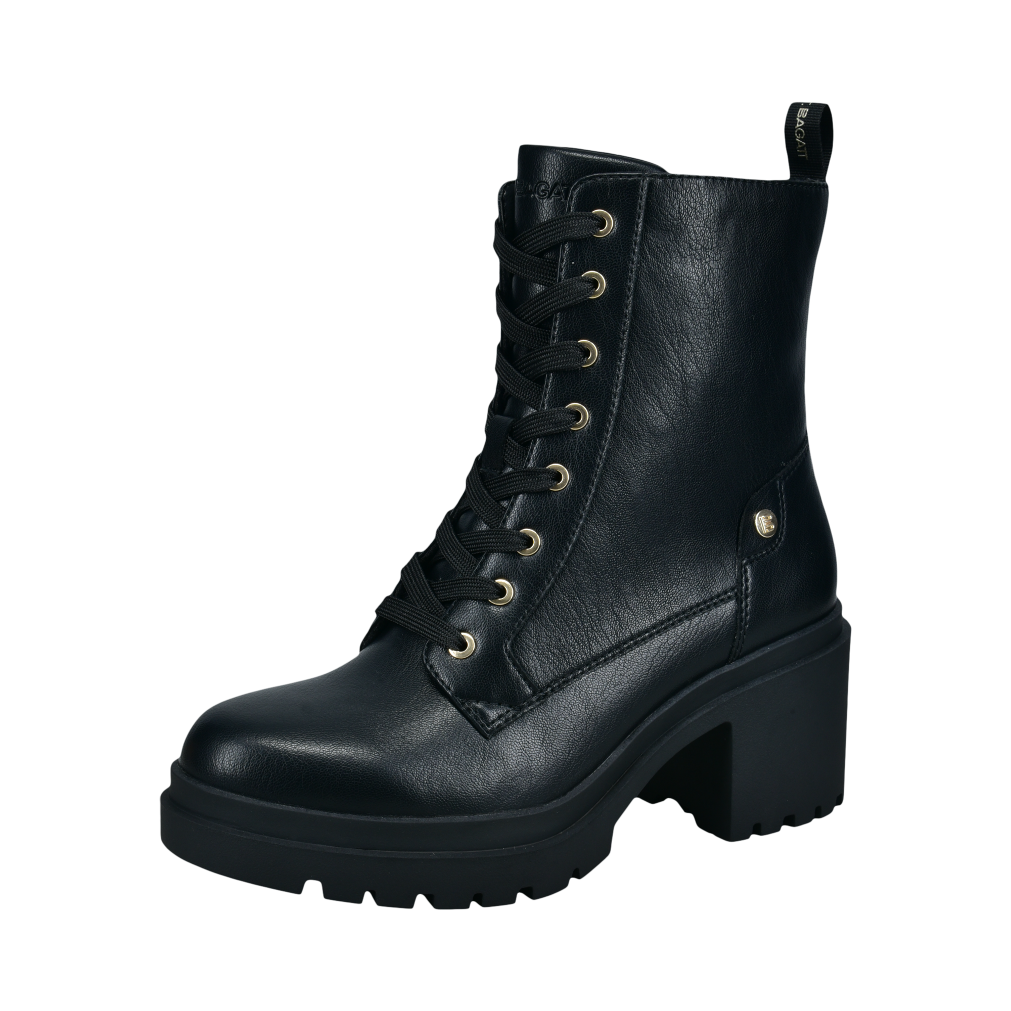 Lace-up Boots black