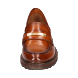 Leder Loafers cognac