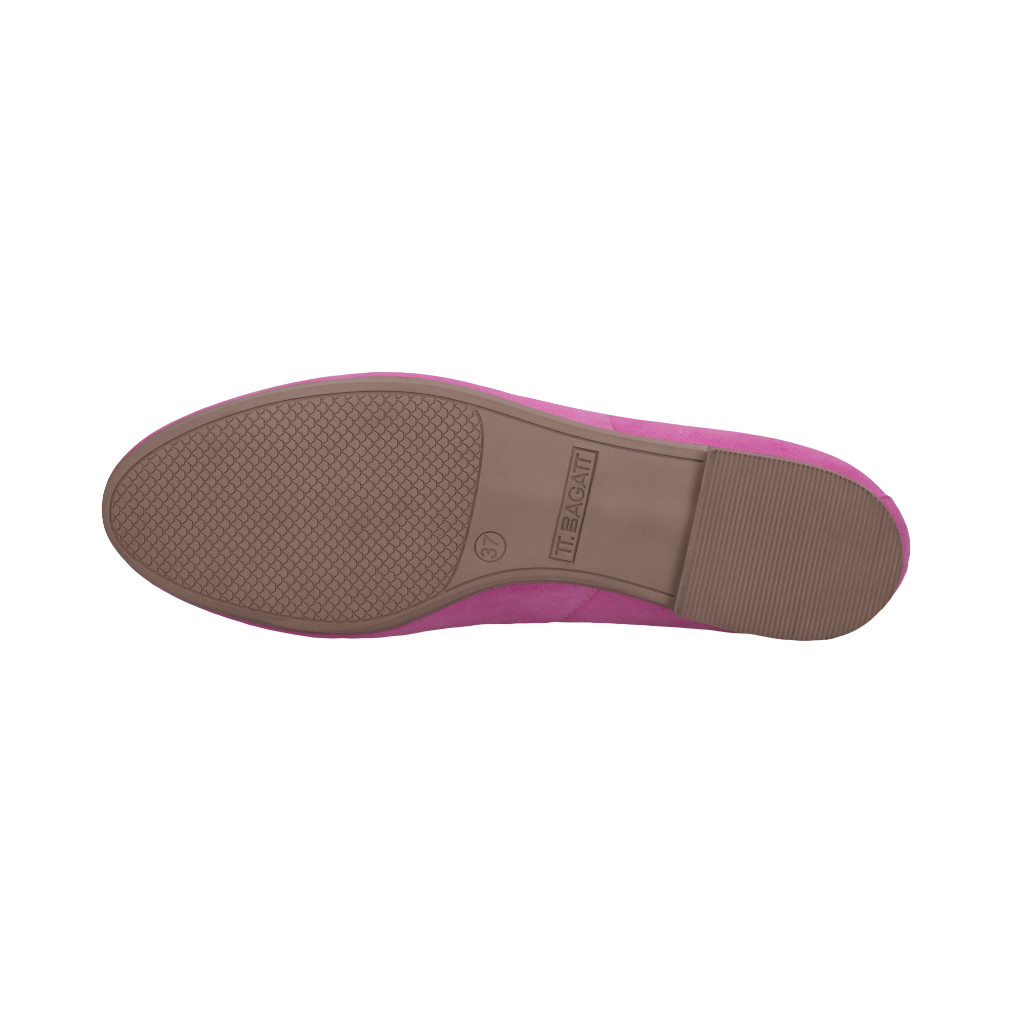 Leather Ballerina pink