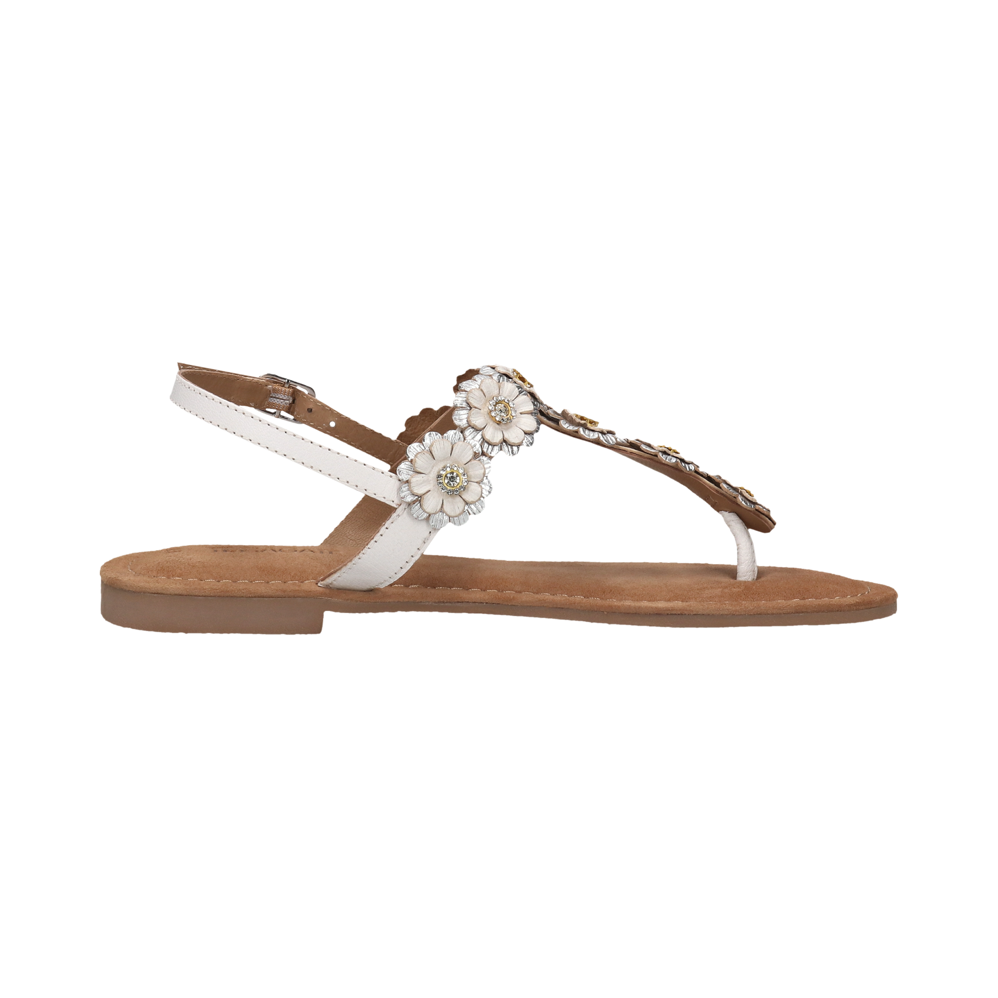 Leather Sandal white