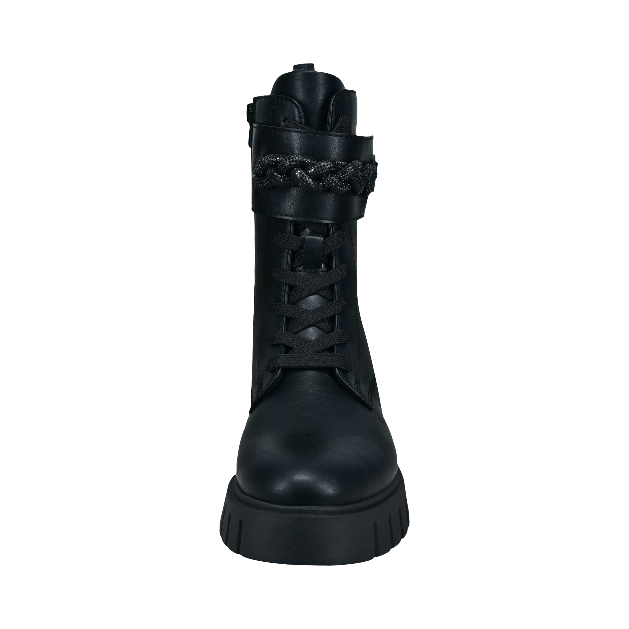 Lace-up Boots black