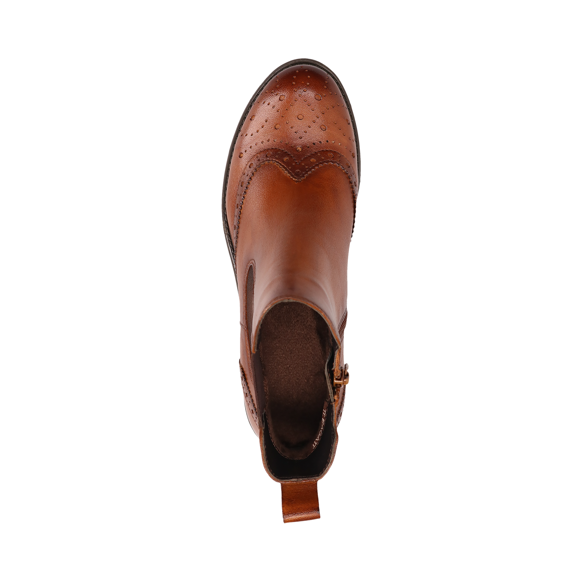 Leder Chelsea cognac